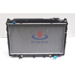 Aluminum Car cooling system toyota radiator 425 * 708 * 32 / 36 / 48 mm