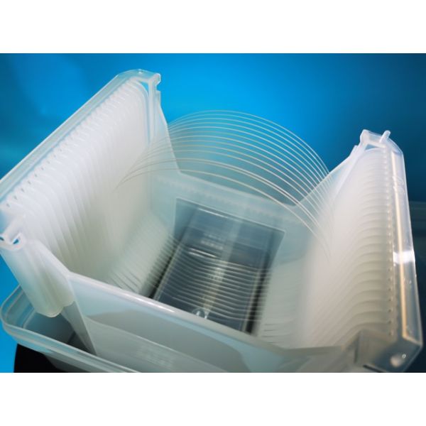 6 Inch 350um 0.5mmt Sapphire Carrier Substrate Wafer SSP DSP