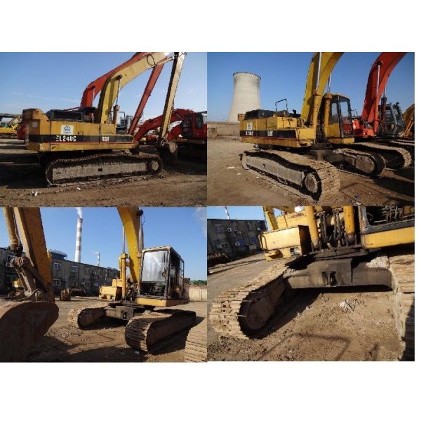 Buy Used Caterpillar EC240CL ,Long Boom Used Excavator 24 ton at wholesale prices