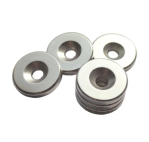 N42 Circular Neodymium Magnets , Round Countersunk Magnets