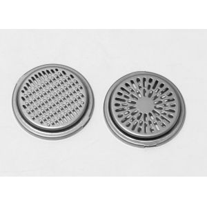Custom shallow stainless steel components drawings stamping parts speaker mesh