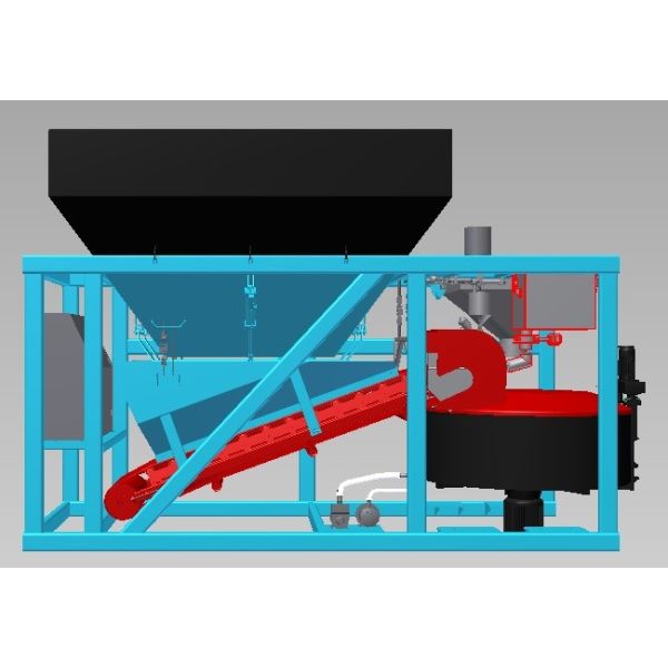 Buy Outlet Belt Conveyor 40M3/H Asphalt Concrete Batching Plant at wholesale prices