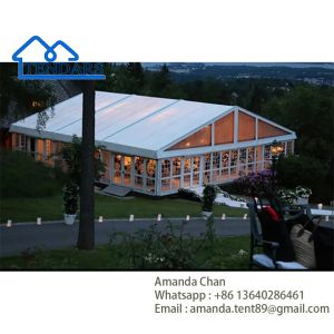 Waterproof, Fire-retardant, Sunlight proof Custom Clear Span Transparent Party