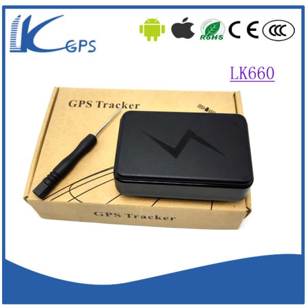 Buy Car Vehicle Positioning Tracker with standby 3-5 years-----Black LK660 at wholesale prices