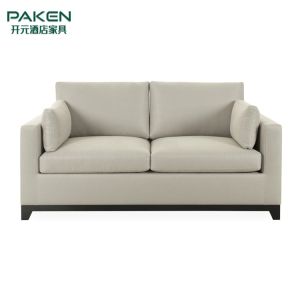 Commercial Modern Yellow Fabric Hotel Sofa Bed