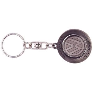 Personalized Copper Stamping Key Chain, Nickel Plating Promotional Keychains