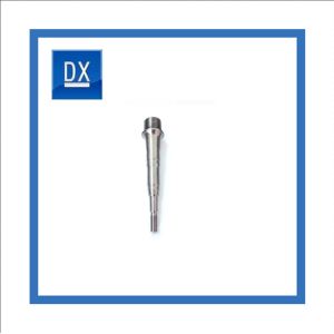 Titanium Alloy Long Head Double Threaded Bolts Cone Shape