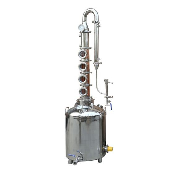 Buy 100L Capacity Stainless Steel Distillation Equipment for Alcohol Processing by GHO at wholesale prices
