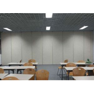 Modern Hotel Partition Wall / Soundproof Sliding Partition Wall