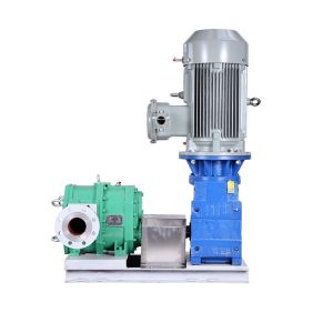 API Waste Solvent Chemical Lobe Pump Self Priming Wear Resistant