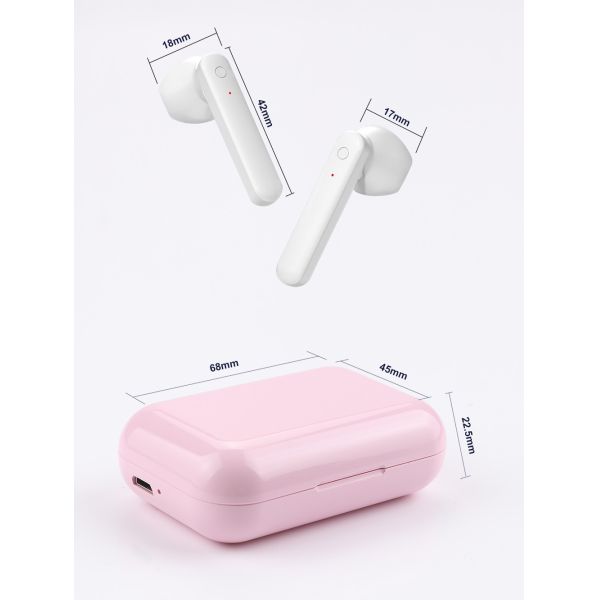 Buy Music True Wireless Stereo Earphones 100 Hours Standby Time Logo Customized at wholesale prices