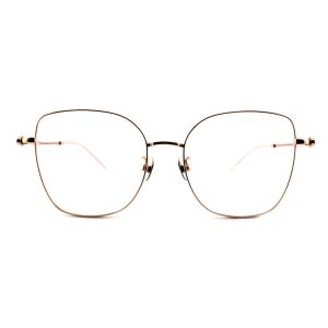 TF3363 Durable Titanium Round Glasses Frames Customized Unisex Eyewear