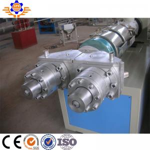 China Water Line PVC Extrusion Line , 16 - 630mm Diameter Plastic Pipe Making Machine on sale