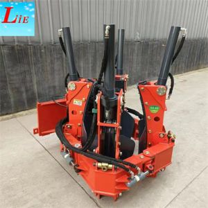 Quality Skid steer loader tree removal machine tree spade attachments for sale