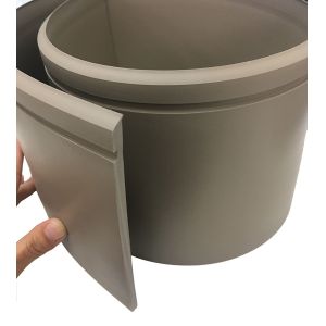 Customize Size Wall Skirting Board Anti-slip Waterproof High Density PVC