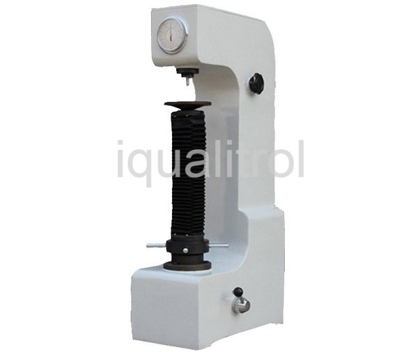 0.5HR Resolution Manual Loading Rockwell Hardness Testing Machine Max Vertical