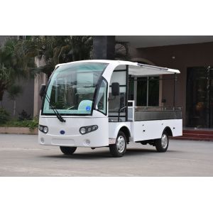 Quality 1000kg Payload Cargo Box 2 Seater Electric Utility Vehicle With DC Motor CE Approved for sale