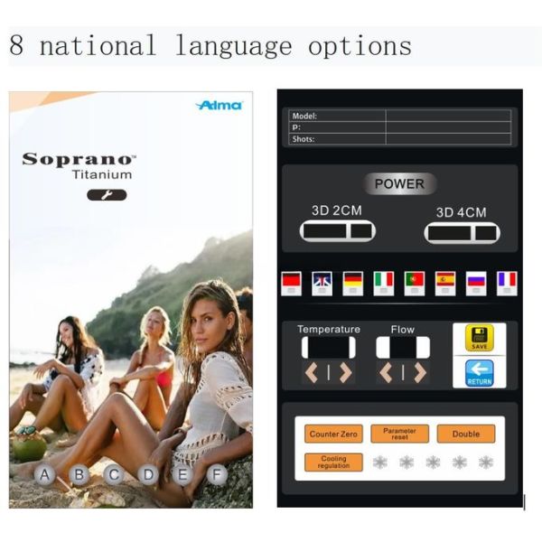 Diode Laser Hair Removal Machine - Laser Type Diode Laser - 50*40*100cm - Performance 0