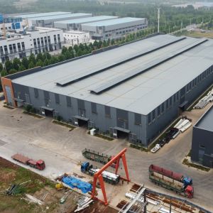 Q355B Multi-Span Prefabricated Steel Structure Industrial Building