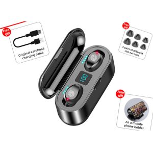 CVC8.0 HiFi Stereo Wireless Bluetooth Earbuds IPX5 AVRCP HSP For Sports Gym