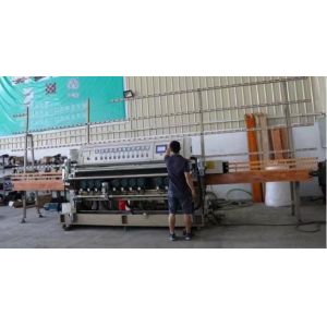 FDA Certified Vertical CNC Glass Shape Edging Machine for Beveling and Side