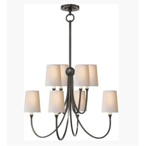 TOB 5010 Reed Large Chandelier Bronze / Polished Nickel / Antique Nickel / Hand-Rubbed Antique Brass