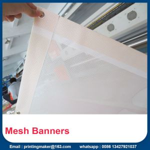 Large Building Fence Advertising Vinyl Mesh Banner