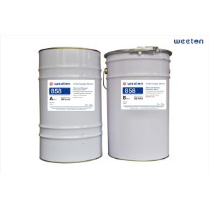 Quality 858A 858B Two-Component Solventless Adhesive Flexible Packaging Adhesive Saving Time &amp; Cost Used In The Lamination Of Plastic/Plastic, Plastic for sale