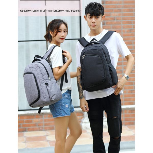 Multi-Function Mummy Maternity Nappy Bag Fashion Patchwork Large Capacity Baby Bag Travel Backpack Nursing Bag for Mom&Dad