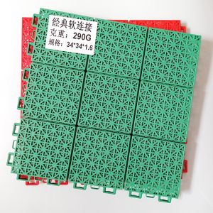 340*340*16mm Gym Flooring for All Sports Court Volleyball Tennis Badminton and