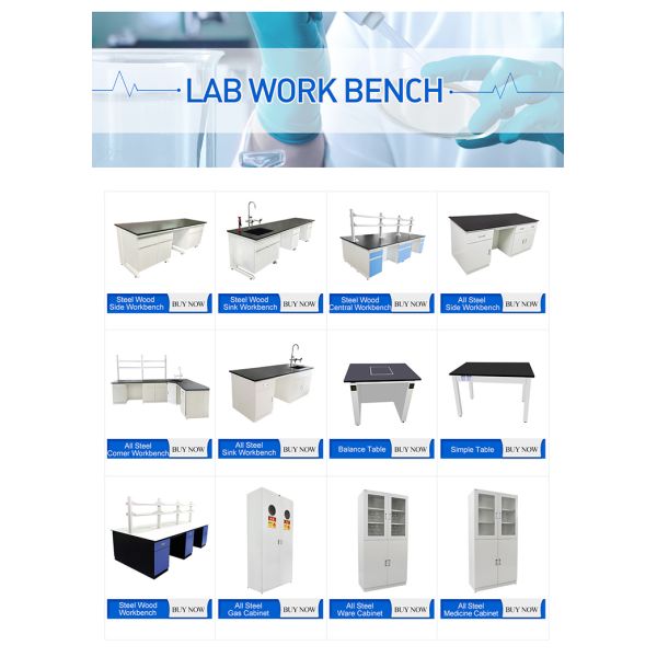 School Laboratory Island Bench Modern Physics Lab Furniture Phenolic Resin