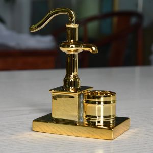 ISO9001 Gold Electroplating Service , Resin Gold Plating Plastic