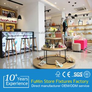 Cardboard Garment Shelf Retail Hanging Clothes Display Rack