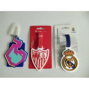 OEM Football Team LOGO Anime Luggage Tag