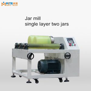 Professional Dry Grinding Ball Mill With Polyurethane Grinding Jar 380V 1.5KW