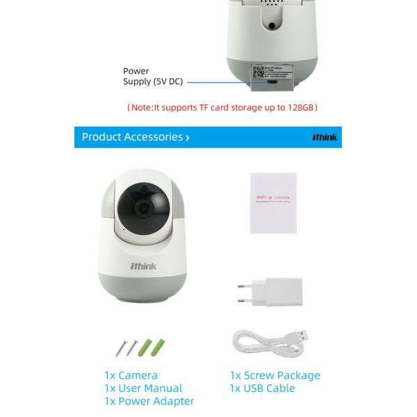 Y16-Indoor pan tilt IPC