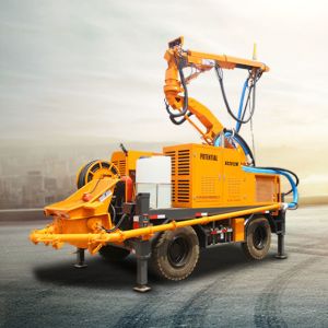 Mining Wet Shotcrete Machine Wireless Remote Control With External Air