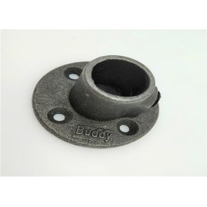 ISO9001 Flange Key Clamp Cast Iron Pipe Fittings Black 131B