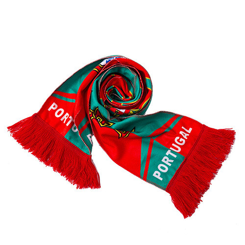 Oem Factory Manufacturer Custom Logo National Soccer Scarf Qatar Espana Brazil Portugal France Football Fans Scarves