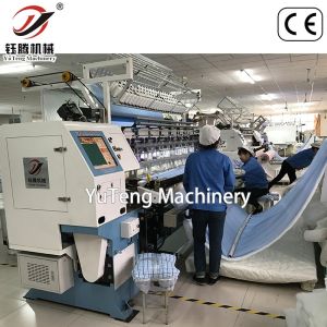 High Speed Blanket Making Machine , Shuttle Quilting Machine Multi Needle