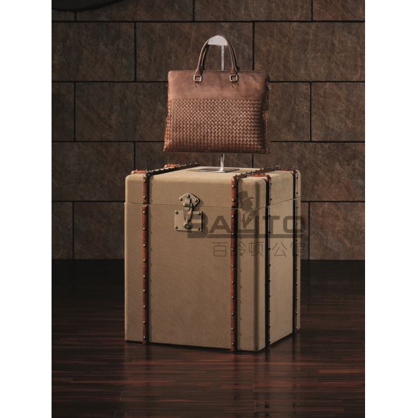 Buy classical old style antique grey canvas fabric case furniture at wholesale prices