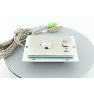 Waterproof 304 Stainless Steel Pointing Device Industrial Mechanical Trackball
