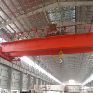Europe Travelling Electromagnetic Overhead Crane Double Beam Bridge Crane 32T