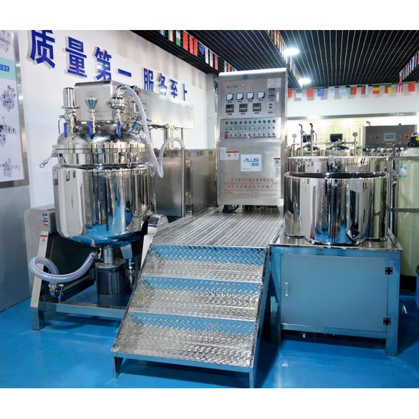 50 - 5000L Pharmaceutical Cream Mixing Machine SS Skin Care Mixing Machine 220V