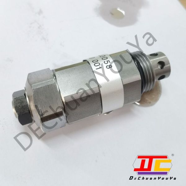 E200B E240B Excavator Relief Valve In Hydraulic System
