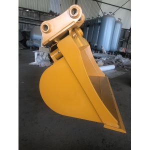 Steel Excavator Tilt Bucket Custom Size 0.1-0.75 CBM Capacity
