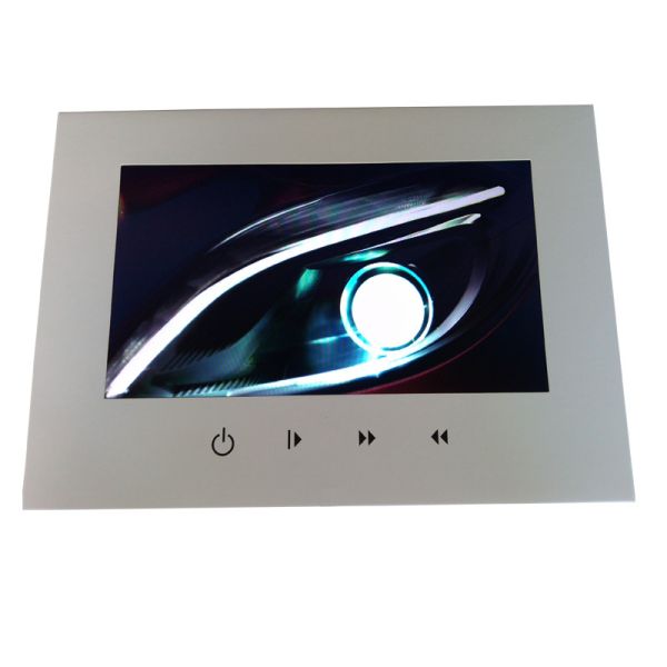 Luxury Rechargeable Wedding Invitation Video Card Foldable CE FCC QC Approved