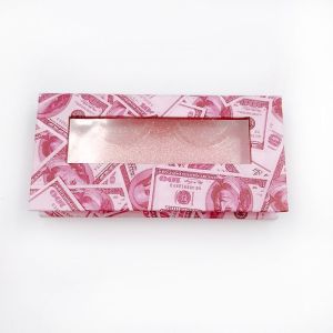 Eco Friendly Customized Gift Box Rigid Cardboard Mink Eyelash Hair Product