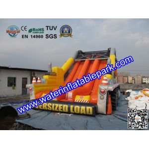 Customized Car Shape Inflatable Slide for Advertising