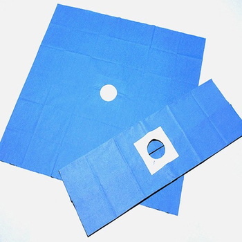 Disposable Surgical Fenestrated Aperture Drape Medical 60*60cm ISO13485